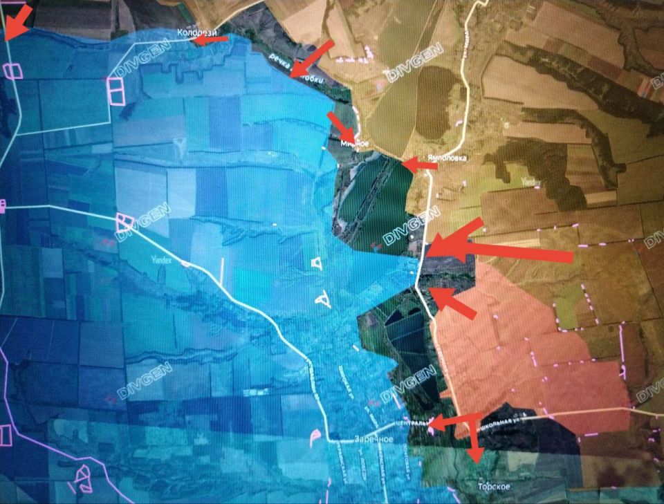 Обстановка на Краснолиманском направлении