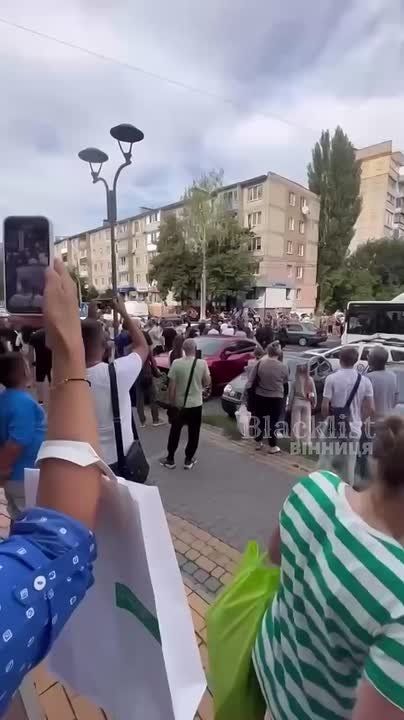 Маштабная стычка местных жителей и ТЦК произошла в Виннице