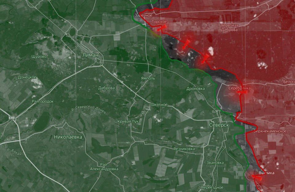«На Северском направлении ситуация в Серебрянском лесничестве для ВСУ продолжает стремительно ухудшаться