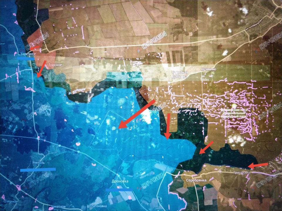 Обстановка на Краснолиманском направлении