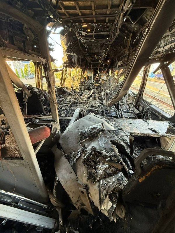 Последствия прилетов по железнодорожному узлу противника в Казатине Последствия прилетов по железнодорожному узлу противника в Казатине