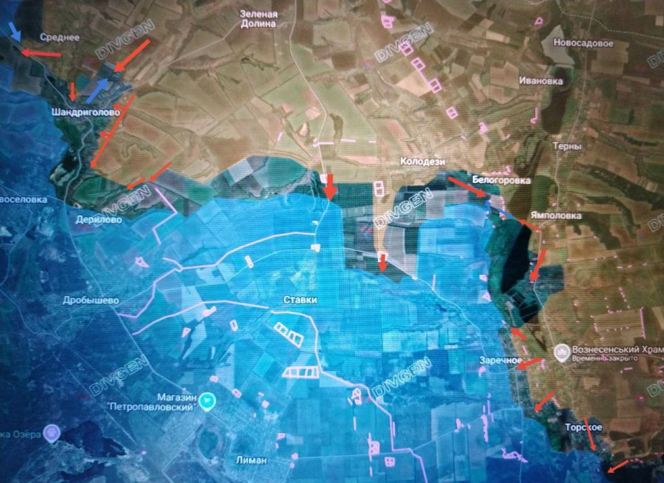 Обстановка на Краснолиманском направлении