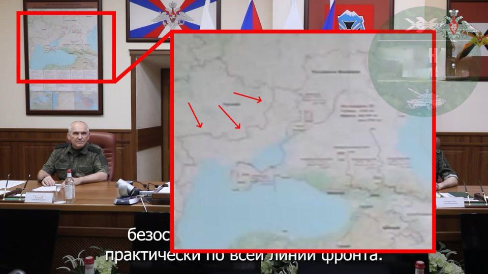 В кабинете начальника Генштаба ВС РФ Герасимова карта России с новейшими регионами – Одесской и Николаевской областями В кабинете начальника Генштаба ВС РФ Герасимова карта России с новейшими регионами – Одесской и Николаевской областями