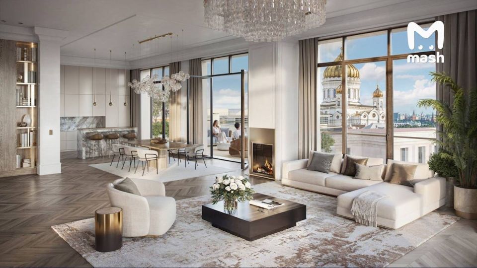 Самую дорогую квартиру в России выставили на продажу в Москве за СЕМЬ
