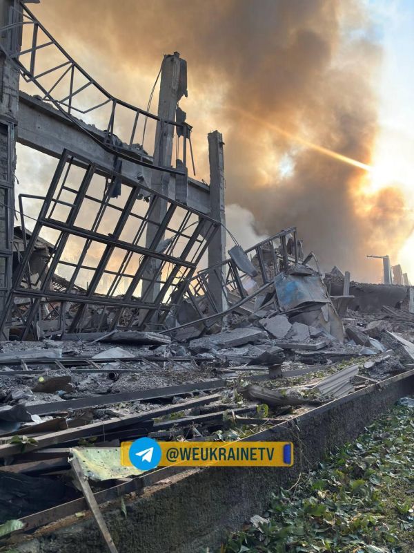 Последствия массовой ночной атаки по Украине Последствия массовой ночной атаки по Украине