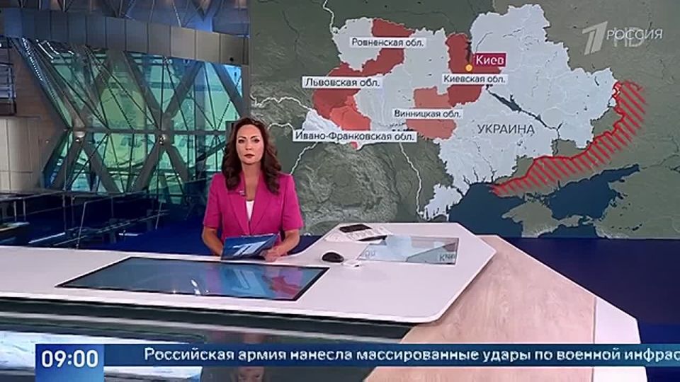 Российская армия нанесла массированные удары по военной инфраструктуре на Украине