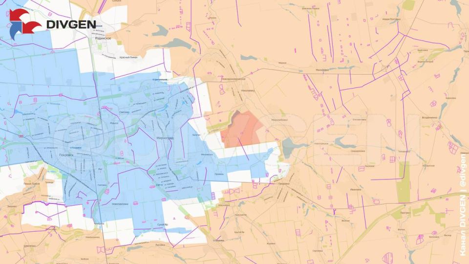 Изменения на карте за прошедшие сутки: