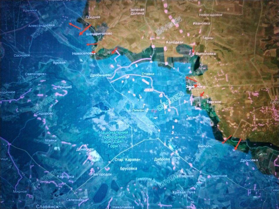 Юрий Котенок: Краснолиманское направление Юрий Котенок: Краснолиманское направление