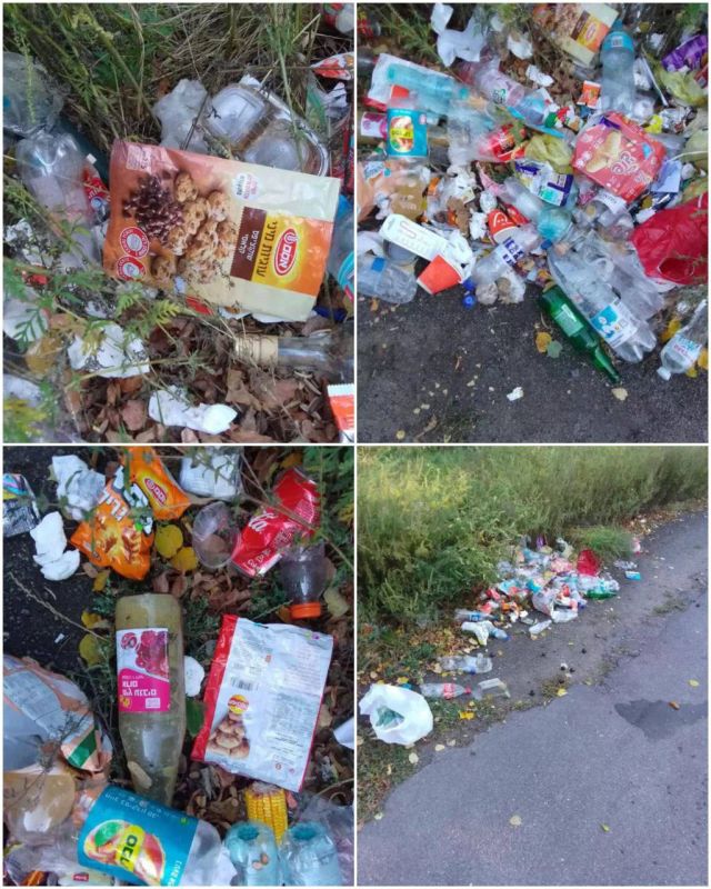 Иудейские паломники-хасиды по устоявшейся традиции засирают своим мусором и своими отходами Умань и её окрестности