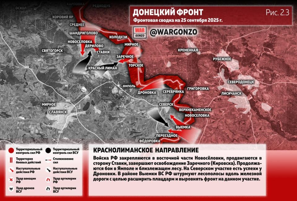 WarGonzo: Фронтовая сводка на утро 25.09.25 WarGonzo: Фронтовая сводка на утро 25.09.25