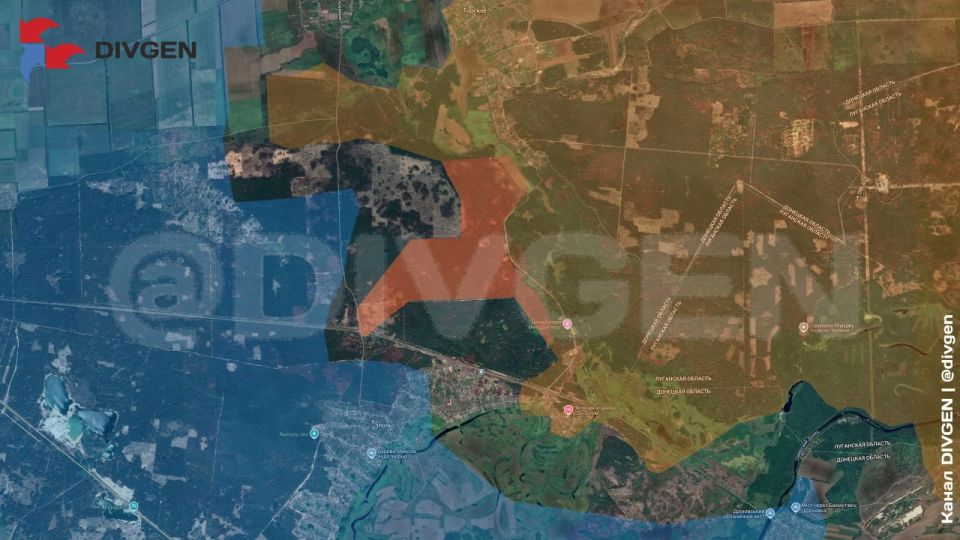 Продолжается наступление ВС РФ под Ямполем