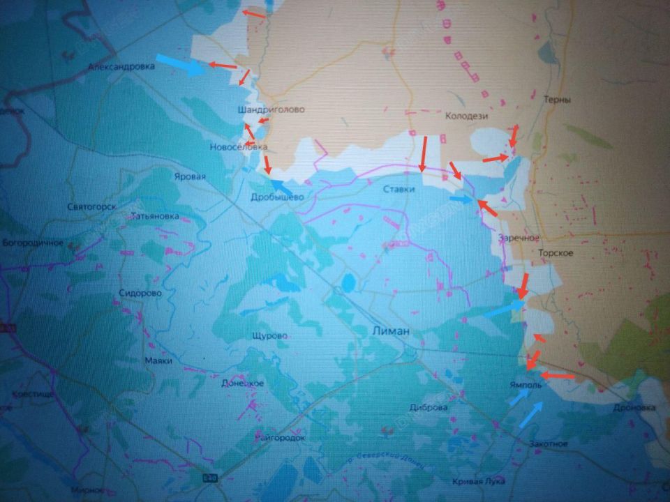 Юрий Котенок: Краснолиманское направление