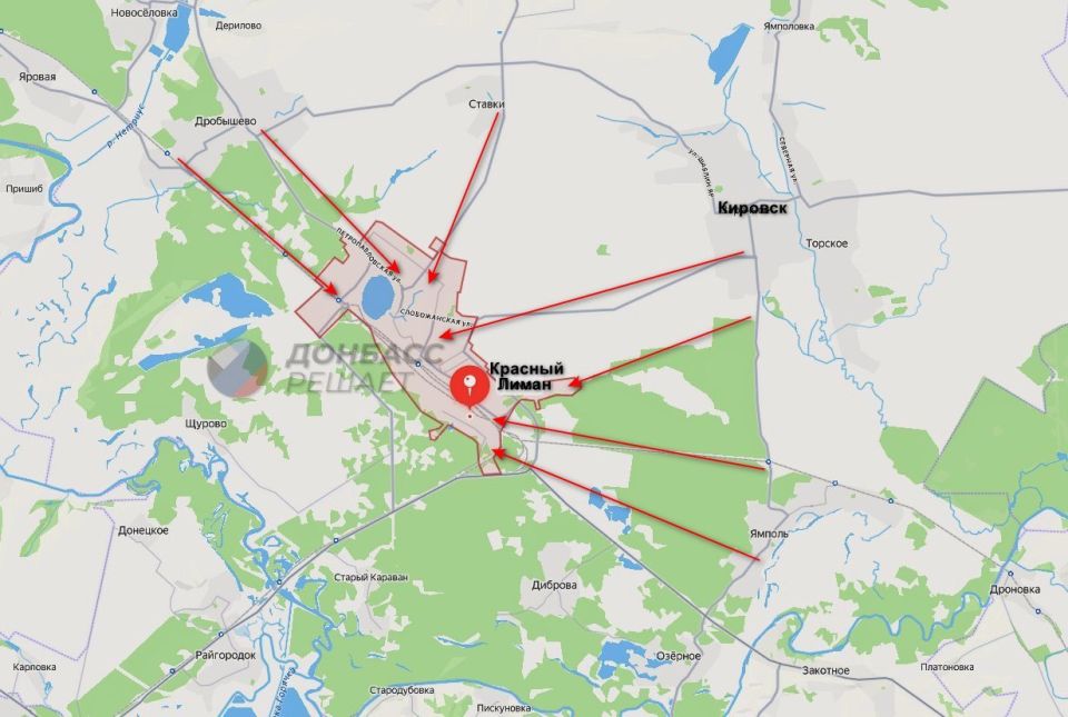 Что необходимо учитывать при начале освобождении Красного Лимана, которое совсем близко