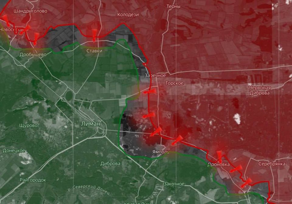 «На Лиманском направлении идут бои на подступах к Лиману