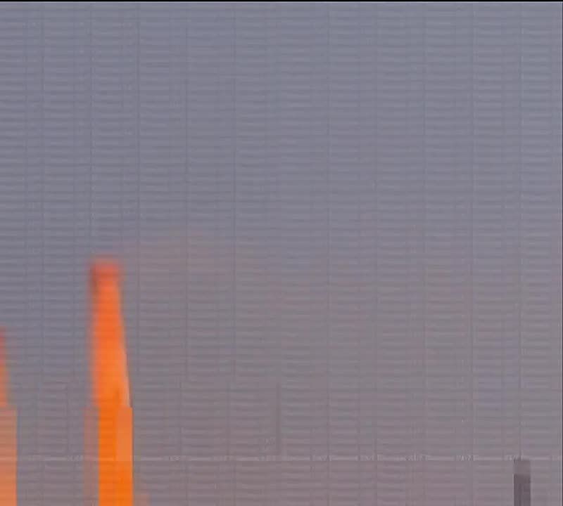 Кадры удара “Герани” по Винницкой ТЭС в ходе сегодняшнего ночного удара публикуют вражеские СМИ