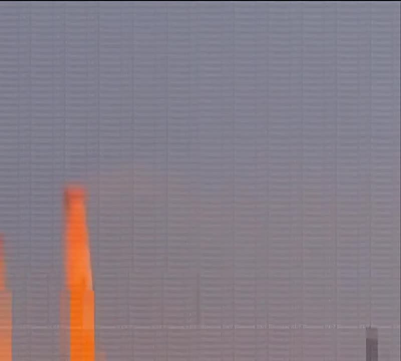 Кадры удара “Герани” по Винницкой ТЭС в ходе сегодняшнего ночного удара публикуют вражеские СМИ