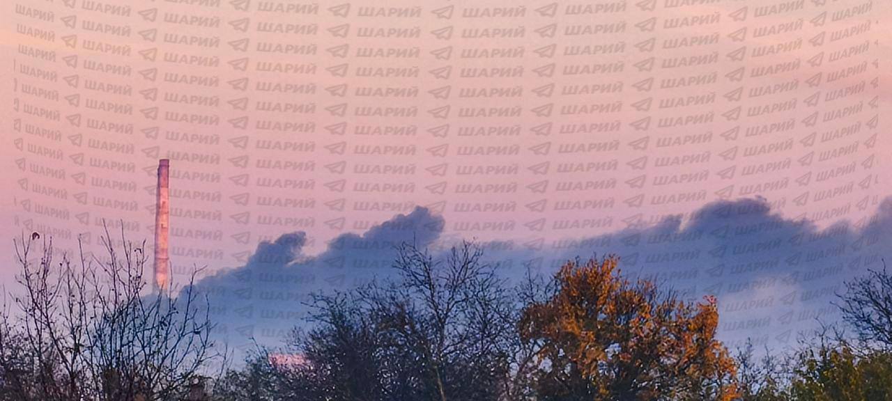 Пожар на Ладыжинской ТЭС в Винницкой области