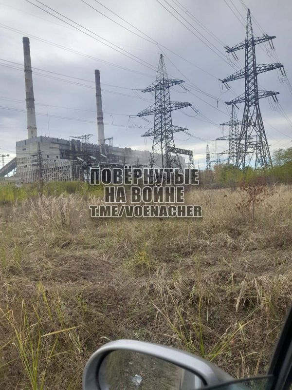 Последствия ударов дронов-камикадзе «Герань-2 по Ладыжинской ТЭС в Винницкой области Последствия ударов дронов-камикадзе «Герань-2 по Ладыжинской ТЭС в Винницкой области