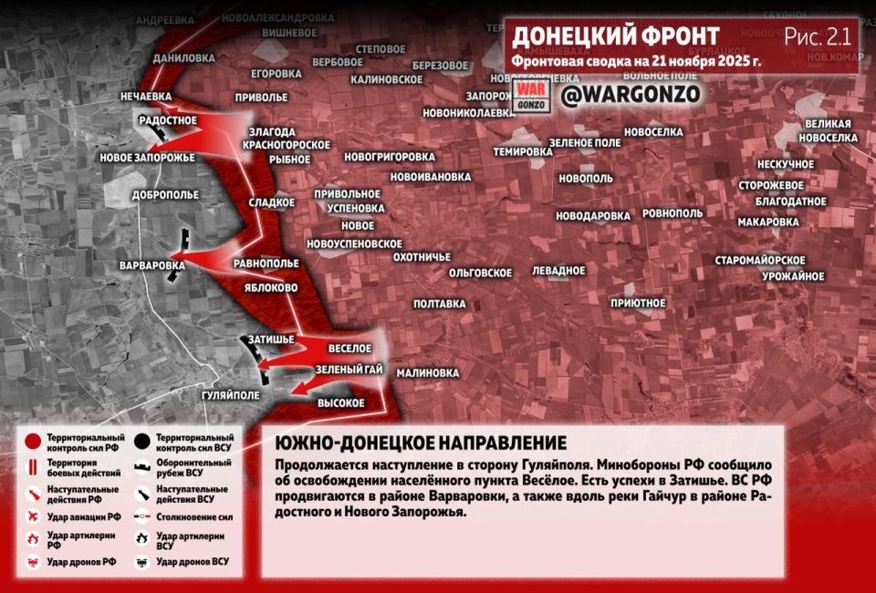 WarGonzo: ��������� ������ �� ���� 21.11.25