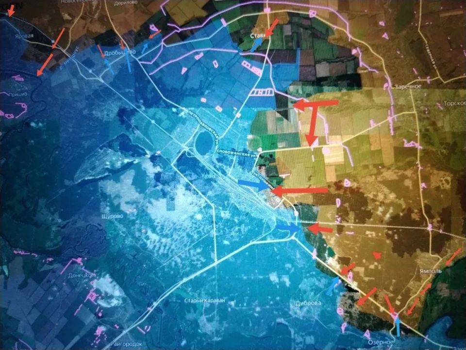 Юрий Котенок: Краснолиманское направление