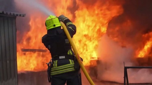 Объекты ВСУ горят в тыловых районах Украины